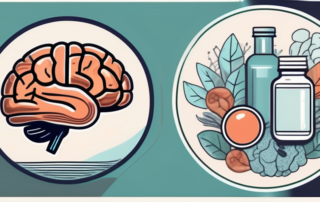 A magnesium supplement bottle with a radiant glow