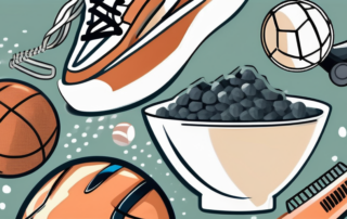 Soy flakes in a bowl