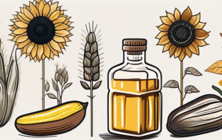 Various food sources rich in linoleic acid such as sunflower seeds