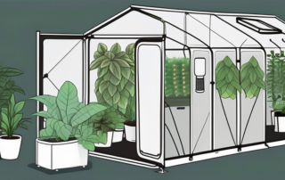 A complete grow tent set up