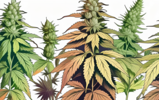 Mature cannabis plants ready for harvest