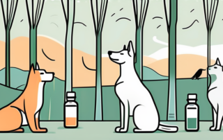 Several different animals like a dog