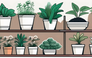 Various types of grow fertilizer sets arranged neatly