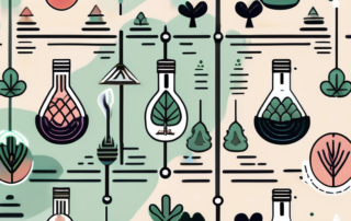 A cbd oil dropper with various measurement markings