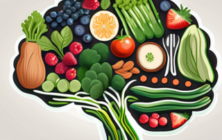 Various healthy foods like nuts
