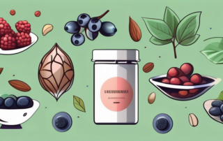 A variety of antioxidant-rich foods like berries