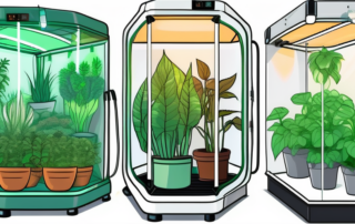 An ultimate grow tent complete set