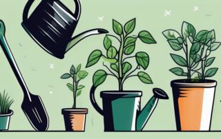 A variety of healthy seedlings in different stages of growth