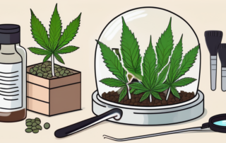 A collection of thc seeds in a small