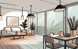 Various indoor and outdoor lighting setups