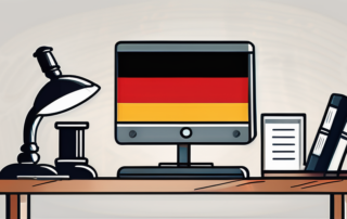 A professional desk with a gavel