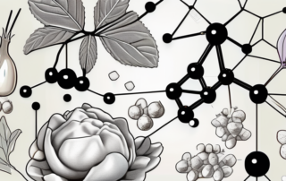 A gamma-linolenic acid molecule structure showing a broken link