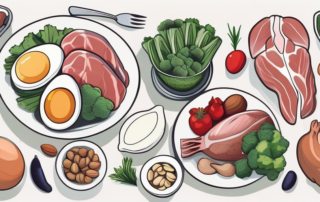 Various healthy foods such as lean meats