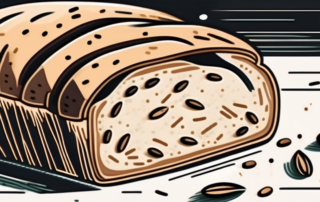 A freshly baked loaf of bread