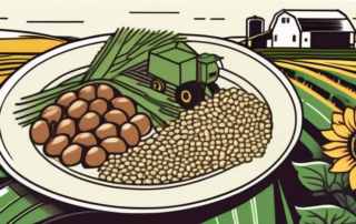 Various types of oilseeds like sunflower