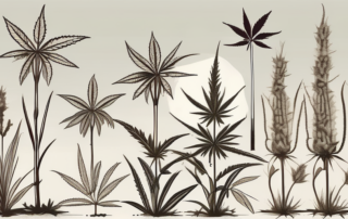 Mature hemp plants ready for harvest