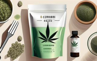 A variety of cannabis seeds in a small