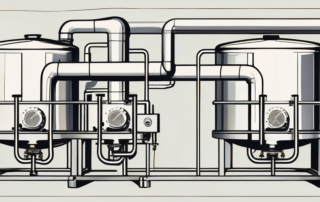 A ventilation system with adjustable valves