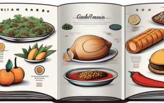 A variety of unique and exotic foods from around the world