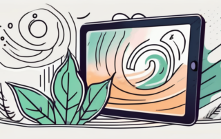 A thc tablet surrounded by symbols of pain like lightning bolts