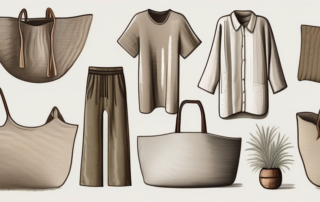 Various hemp textiles such as clothing
