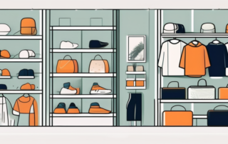 A digital storefront filled with various bode products