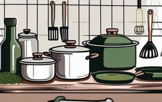 A bottle of hemp oil