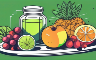 A variety of colorful fruits and vegetables