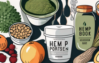 A variety of healthy foods such as fruits