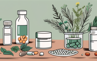 Various types of medication like pills