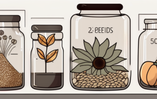 Various types of seeds (like sunflower
