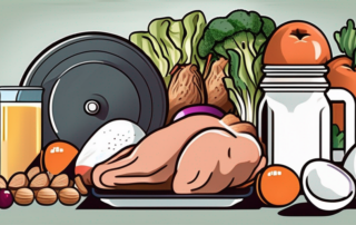 Various healthy foods such as lean meats