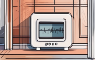 Efficient heating mats with a thermostat