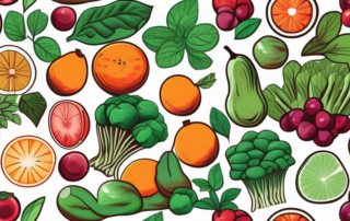 Various fruits and vegetables