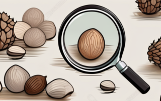 Various grow-grow nuts with visible mold on them