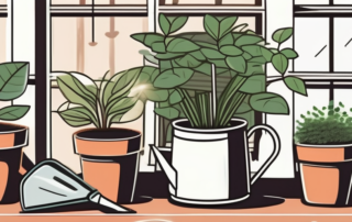 Various gardening tools