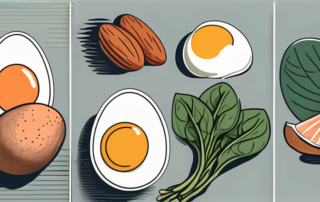 A variety of foods such as eggs