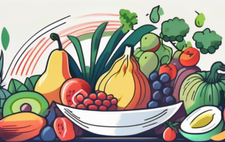 A variety of colorful fruits