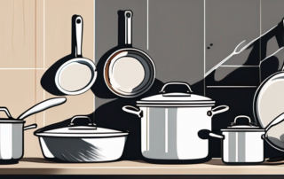 Seven different styles of 7l pots