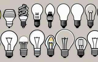 Several different types of led light bulbs
