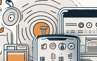 A smartphone displaying a twitter interface with bmg-related symbols like a soccer ball