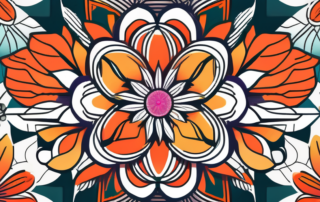 The königinblume (queen's flower) in full bloom