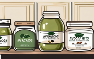 A variety of plant-based fats such as avocados