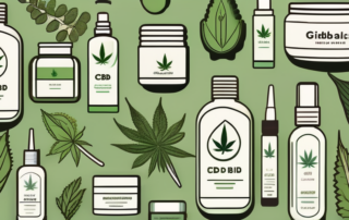Various cannabidiol (cbd) products like oil