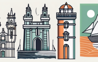Portugal's iconic landmarks like the belem tower and pena palace
