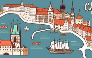 Various types of drugs scattered on a map of the czech republic