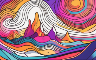 A vibrant