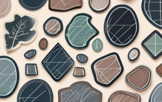 Various nicotine patches in different sizes and colors