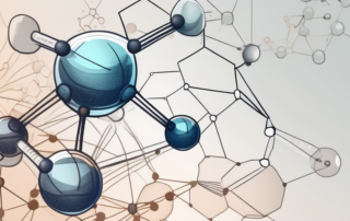 The molecular structure of alcohol dehydrogenase (adh) enzyme interacting with an alcohol molecule