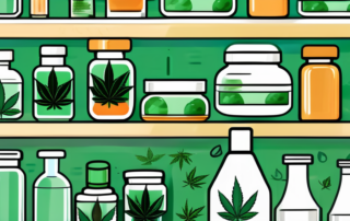 Various medical cannabis products such as capsules